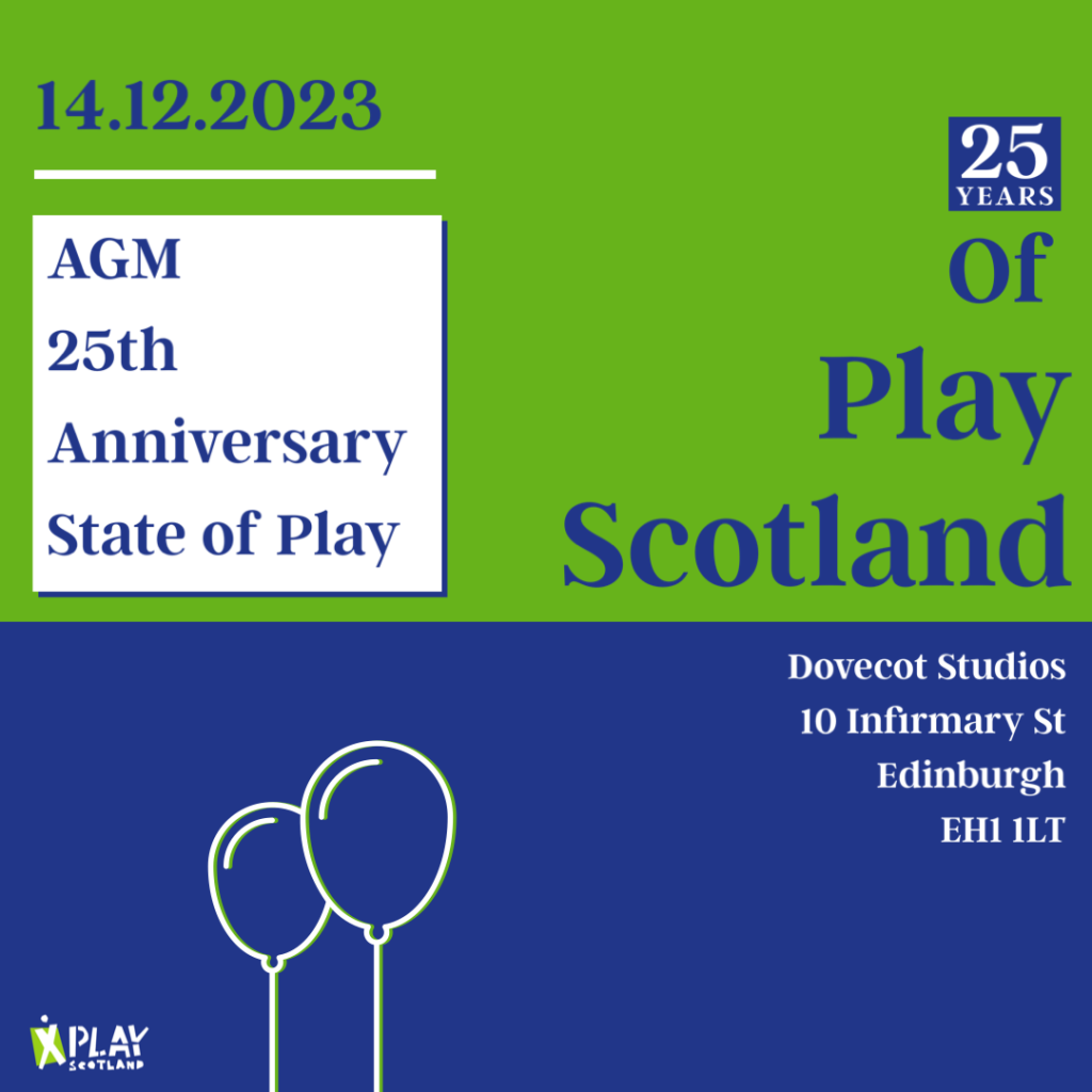 Celebrating 25 years of Play Scotland