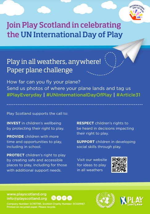Play in all weathers, anywhere! A5 Leaflet